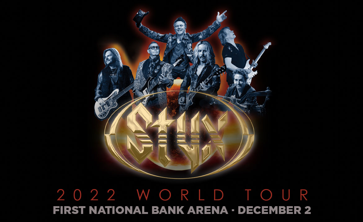 Styx to Bring 2022 World Tour to First National Bank Arena in Jonesboro, AR